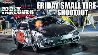 Friday Small Tire Shootout from Street Car Takeover Bristol 2021!!!!