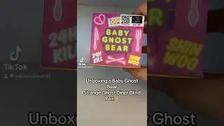 Unboxing the Strange Ghost Diner Shinwoo blind box ✨ #unboxing #blindbox #shinwoo #shorts