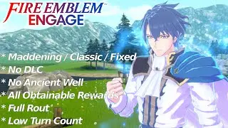 Fire Emblem Engage: F2P Maddening Full Rout LTC Playthrough - Sigurd's Paralogue