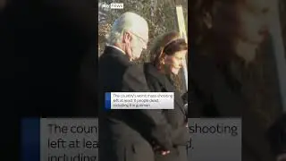 Swedish royals visit site of mass shooting