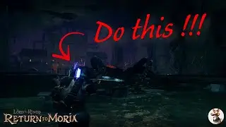 How to deal with the Watcher in the Water with this proven tatics : LOTR Return to Moria