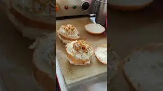 Making double layer cheese burger 😋🍔 #shorts #food #streetfood #delhi #asmr