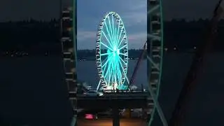 The Seattle Great Wheel at at Pier 57 #short