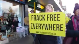 Vegan Dogs lead Anti Fracking Demo Ellesmere Port Chester Cheshire Britain
