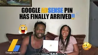 GOOGLE ADSENSE PIN HAS FINALLY ARRIVED 🥰 🤩 🥳