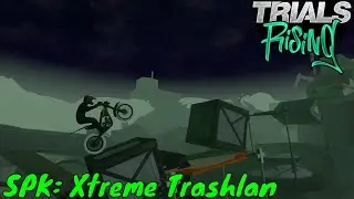 Trials Rising - SPK: Xtreme Trashlan - Custom Track