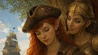 Cap'tain Lady and the Olive Sea