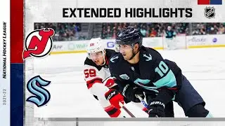 New Jersey Devils vs Seattle Kraken Apr 16, 2022 HIGHLIGHTS