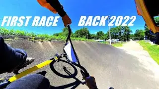 BMX Racing Over 40 - My First Race Back This Year