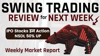 NSDL Another 18% Up🔥All Recent IPOs in Action | लगातार 6 हफ्ते गिरा बाजार
