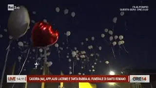 Funerali Santo Romano, applausi lacrime e tanta rabbia - Ore 14 del 07/11/2024