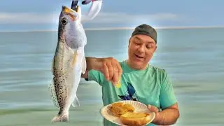 Speckled Trout Catch and Cook! Port Mansfield, TX