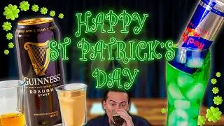 Don't Like Irish Whiskey? You Will With These Drinks. Guiness & Red Bull With Irish Whiskey