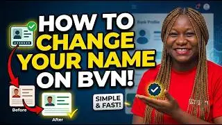 How to change your name on BVN