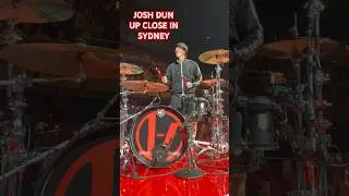 Twenty One Pilots' Josh Dun up close playing 'Migraine' in Sydney, Australia #21pilots #clancytour