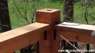Low Voltage Deck Lights Installation (Lighted Post Caps)