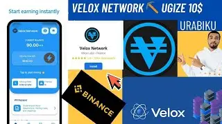DORE UKO WAKORERA 10$ KUBUNTU MURI #VELOX NETWORK UKAYABIKURA KURI EXCH 💱#cryptocurrency #velox #ni