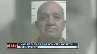 Inmate dies in Carson City hospital on Dec. 3