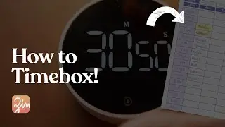 Zinnia: The best app for timebox planning