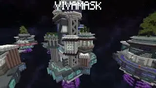 PC JAVA MINECRAFT BEDWARS 8 METROPOLIS MAP EXPLORATION