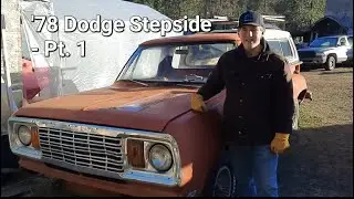 First Look!! '78 Dodge Stepside Long Bed - Good Enough Garage Ep. 1