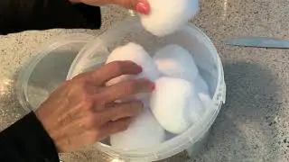 Review of the indoor snowball fight from fun workshop