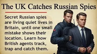 The UK Catches Russian Spies || 🇬🇧🕵️&zwj;♂️ Learn English Through Story Level 2 || Graded Reader 🎧