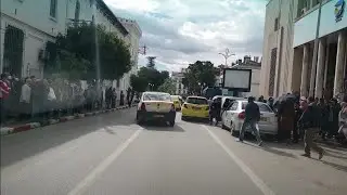 Driving in Annaba Algeria centre ville  27/10/2020