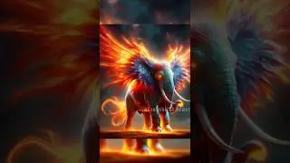 Breathtaking Mythical Beast Fusion: Phoenix X Jungle Beast  #ai #animals #fusion #shorts #hybrid