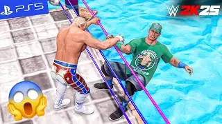 WWE 2K25 - Water Royal Rumble Match | PS5 [4K60]