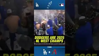 Los Angeles Dodgers Are Your NL West Champions