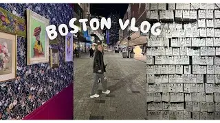 BOSTON VLOG || wndr museum and canes