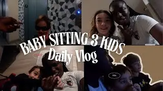 Babysitting for a Day | Cooking, Games & Real Life (Vlog) | Hawa Who