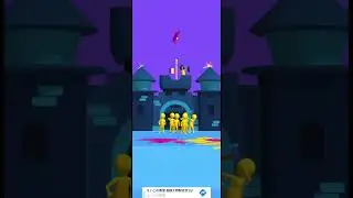 Join Clash 3D - that Cheap Mobile game Gameplay  (with Ads example)