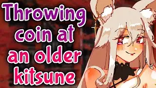 Filling a kitsune's donation box 【F4M】 【3Dio ASMR Roleplay】 【Findom】