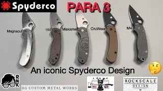Долгосрочный обзор культового ножа Spyderco Para 3 в небольшом количестве вариантов.