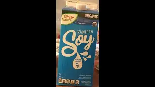 Simply Nature Organic Vanilla Soy Non-Dairy Beverage Review