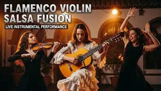 Live Flamenco & Violin Salsa Fusion | Passionate Latin Instrumental Music