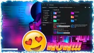 🎁El MEJOR Tema con Efecto GLASS para tu Windows 10 2022