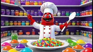 Do You Know the Jelly Bean Chef? | Fun Food Song for Kids | Sing Along Nursery Rhyme