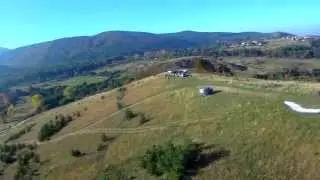Test range FrSky DJT 2.4Ghz. Peak Goliam Kapral to Pancharevo lake and back.