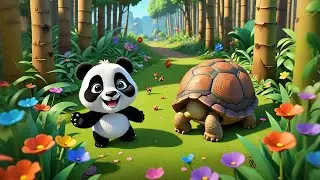Polly Panda Waves Hi | Greeting Song for Kids | Nursery Rhymes and Social Learning for Toddlers