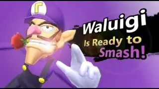 Waluigi is playable in the Super Smash Bros Ultimate?!