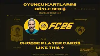 OYUNCU KARTLARINI BÖYLE SEÇ|FC 26 Ultimate Team Kart Seçim Rehberi #fc26 #fc26ultimateteam #tactics