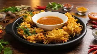 Crispy Golden Potatoes with Special Sauce | Easy & Budget Snack