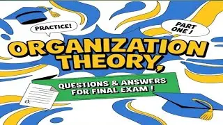Organization theory questions and answers for final exam questions and answers 