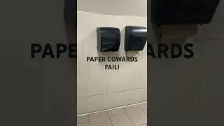 PAPER COWARDS FAIL! @ Kroger - 1/4 - Bethelview Plaza - Cumming, GA