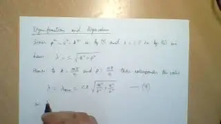 Vibration of a rectangular membrane (contd.)