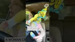Woman Crashes Car While Singing 'Hit Me Baby One More Time'