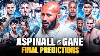 ASPINALL vs GANE FINAL PREDICTIONS | WILL TOM DESTROY GANE?!